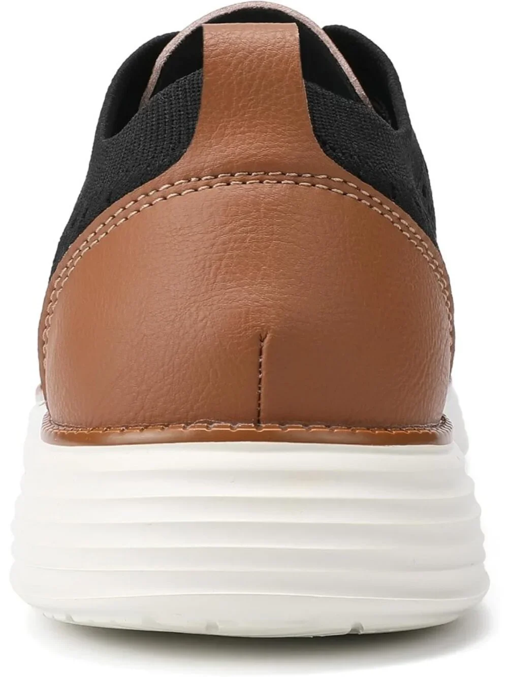 VILOCY Men's Black Ethylene Vinyl Acetate Casual Breathable Comfortable Sneakers